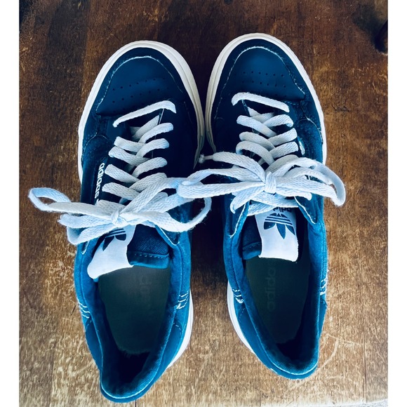 Boys' Adidas Originals Continental Vulc Junior, Size 3.5, Marine Blue - Picture 5 of 6